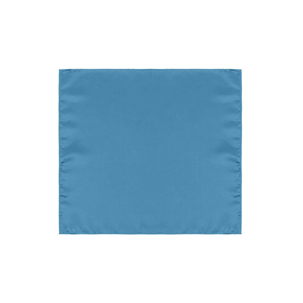 Dolce & Gabbana Light Blue Silk Pocket Square Dolce & Gabbana