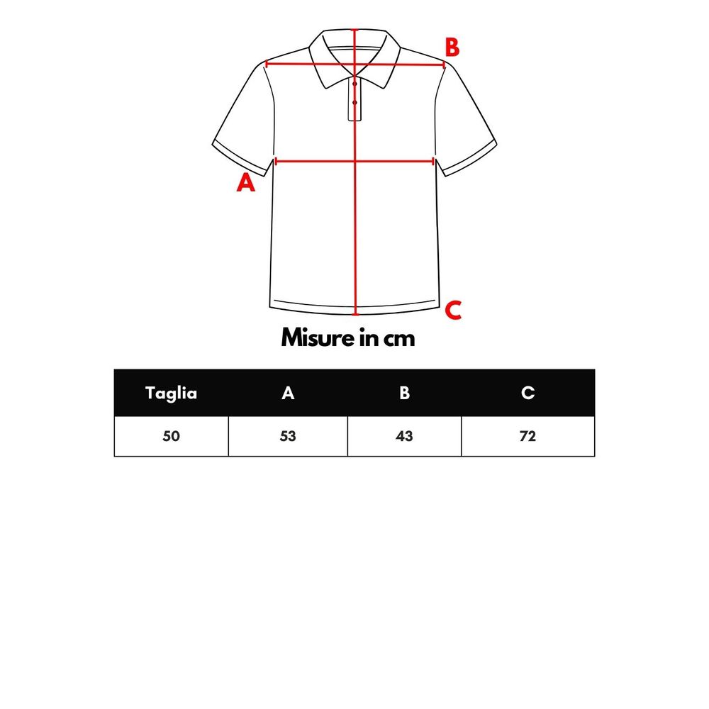 Gran Sasso Red Cotton Polo Shirt Gran Sasso