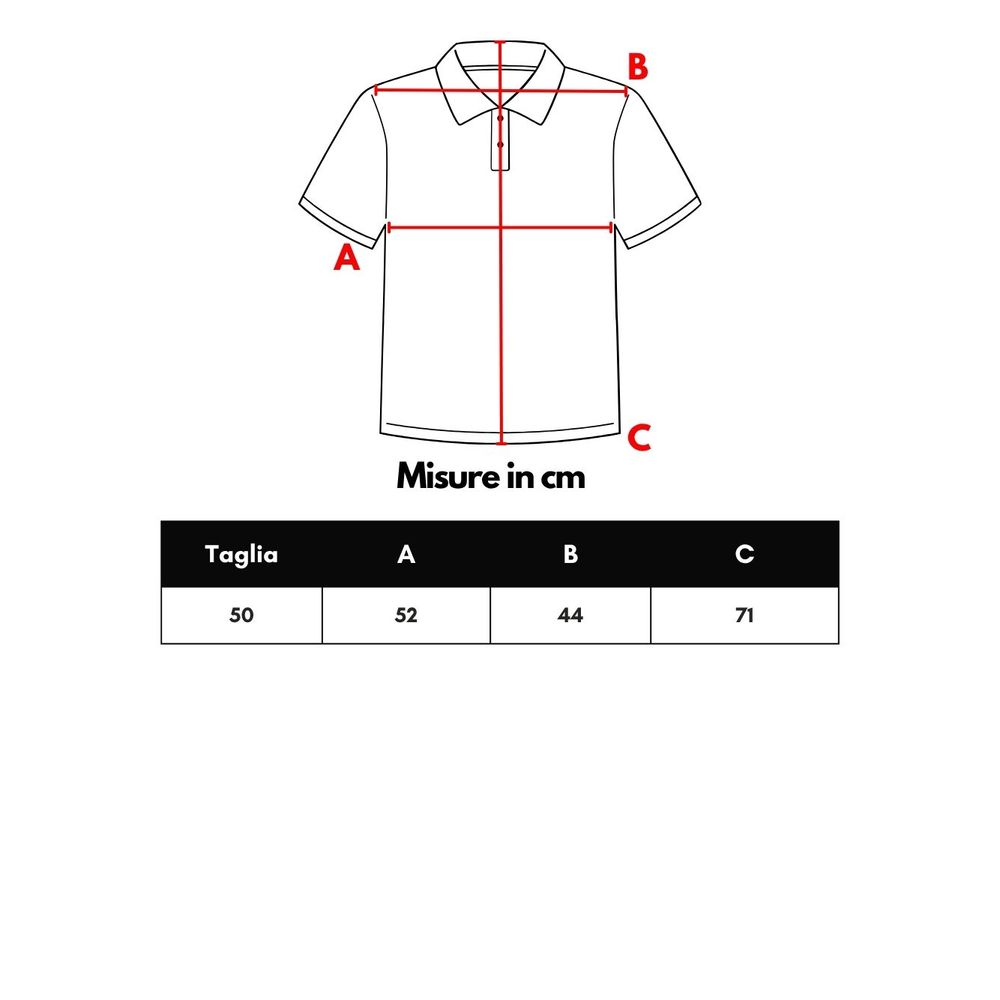 Gran Sasso Red Cotton Polo Shirt Gran Sasso