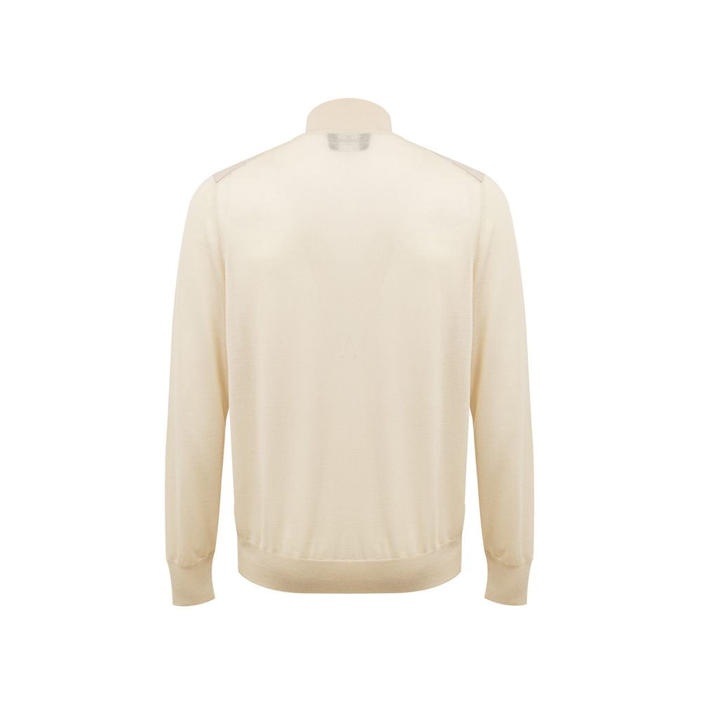 Gran Sasso Beige Wool T-Shirt Gran Sasso
