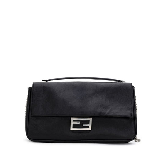 Fendi Black Leather Shoulder Bag Fendi