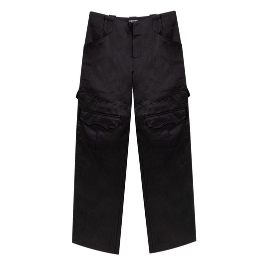 Tom Ford Black Viscose Cargo Pant Tom Ford