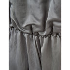 Lardini Gray Silk Casual Dress
