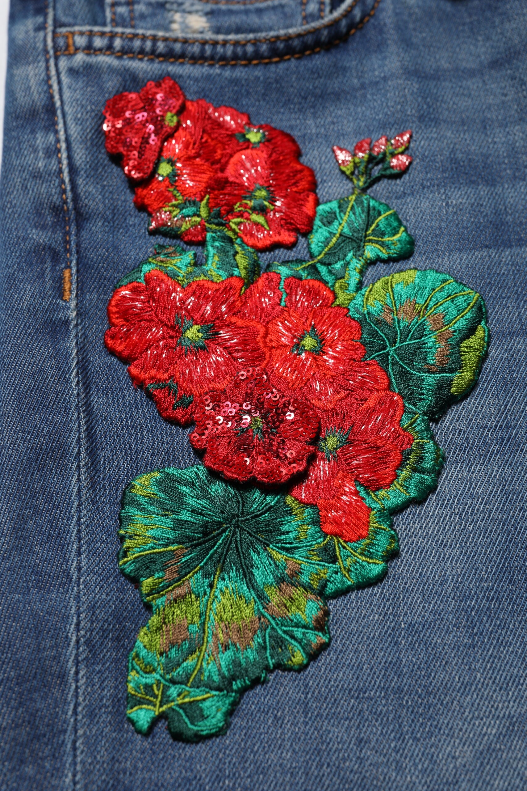 Dolce & Gabbana Blue Cotton Low Waist Skinny Denim Jeans Dolce & Gabbana