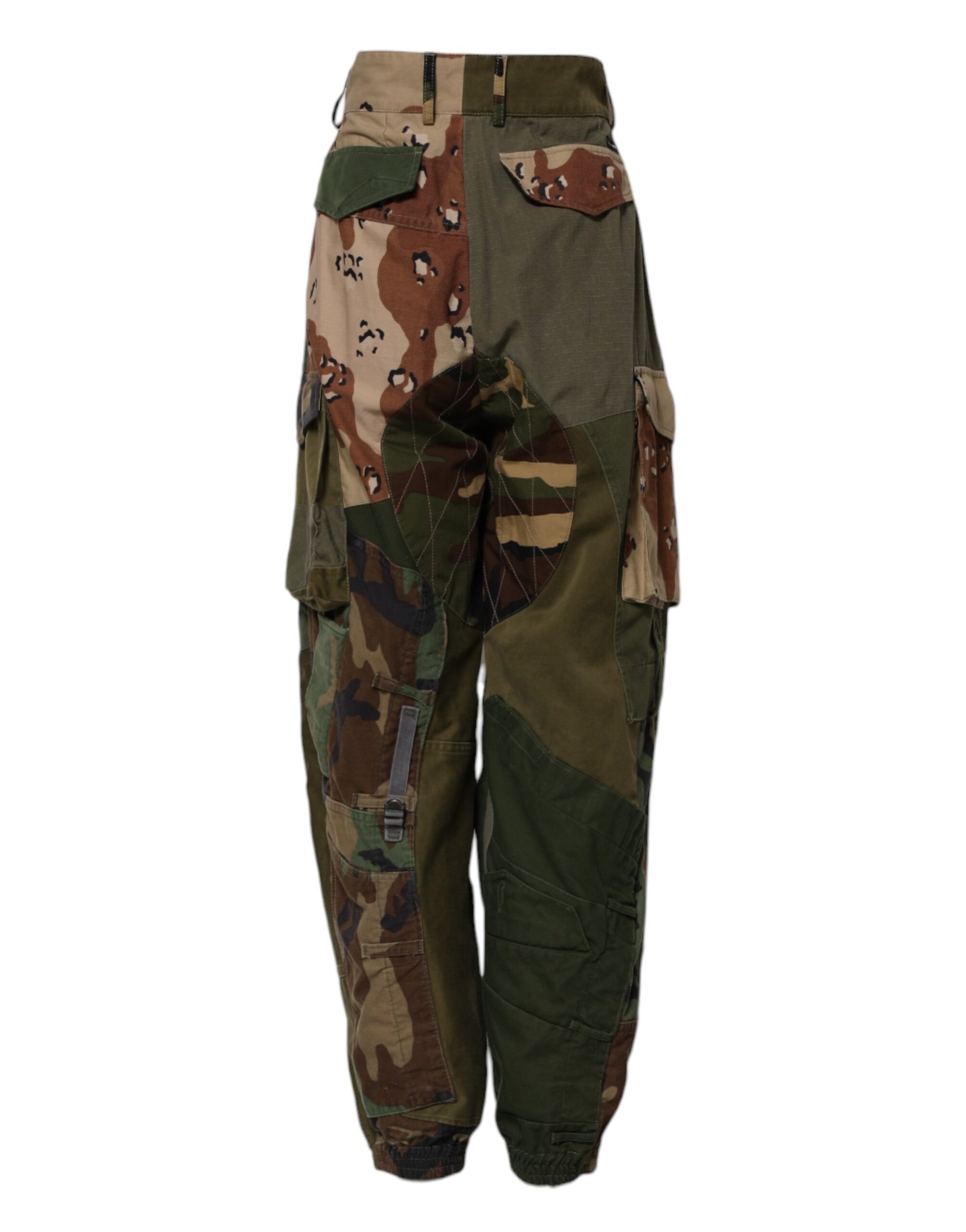 Dolce & Gabbana Multicolor Camouflage Cargo Pants Dolce & Gabbana