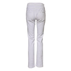 Dolce & Gabbana White Floral Embroidery GIRLY Denim Jeans
