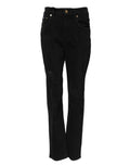 Dolce & Gabbana Black Boyfriend Cotton Flared Denim Jeans - Eljoys Fashion 