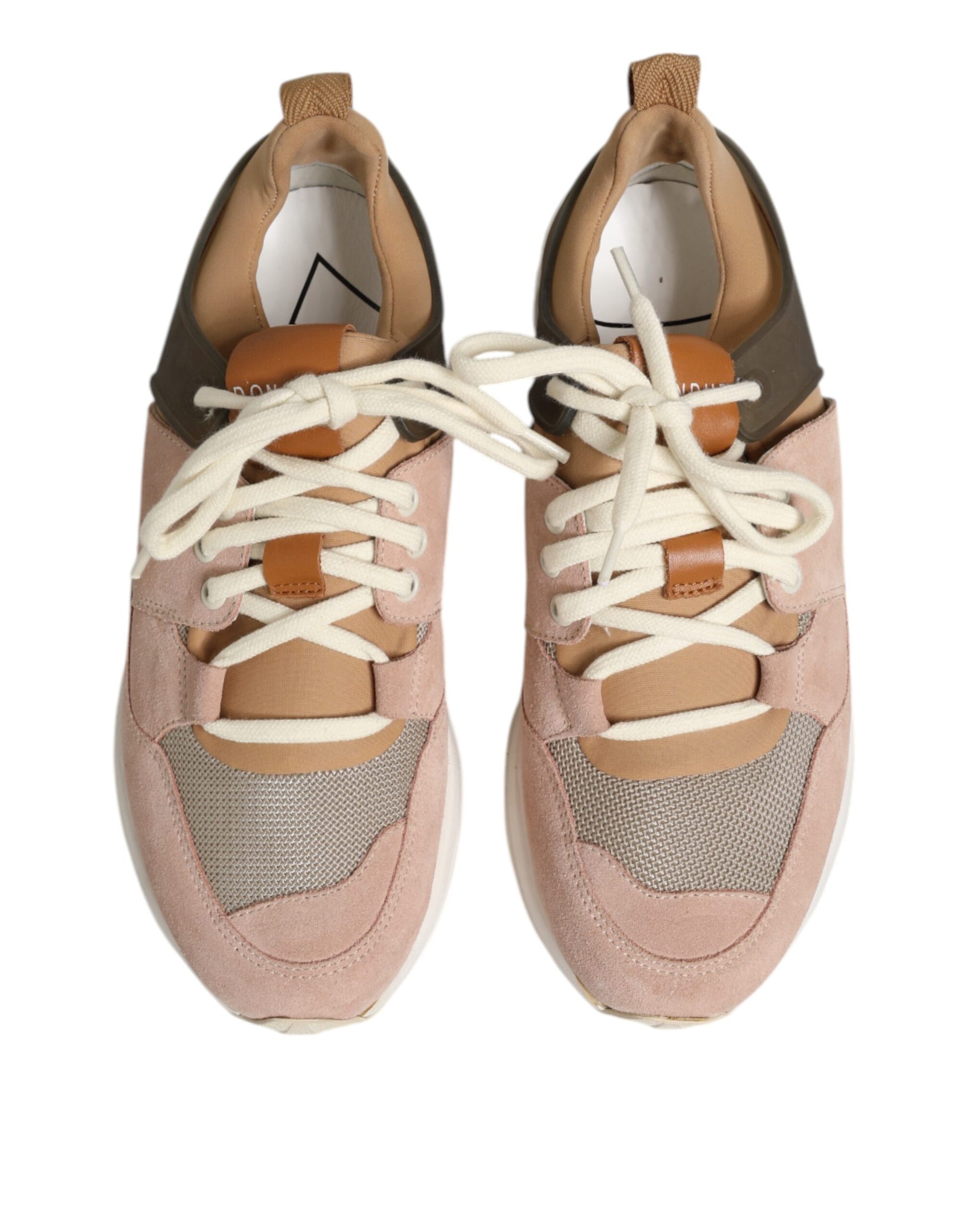 Dondup Multicolor Suede Low Top Women Sneakers Shoes Dondup