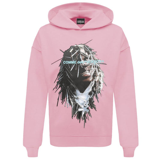 Comme Des Fuckdown Pink Cotton Sweater Comme Des Fuckdown