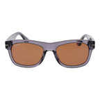 Serengeti gray plastic sunglasses with rounded frames and dark tinted lenses, stylish and lightweight for everyday wear.