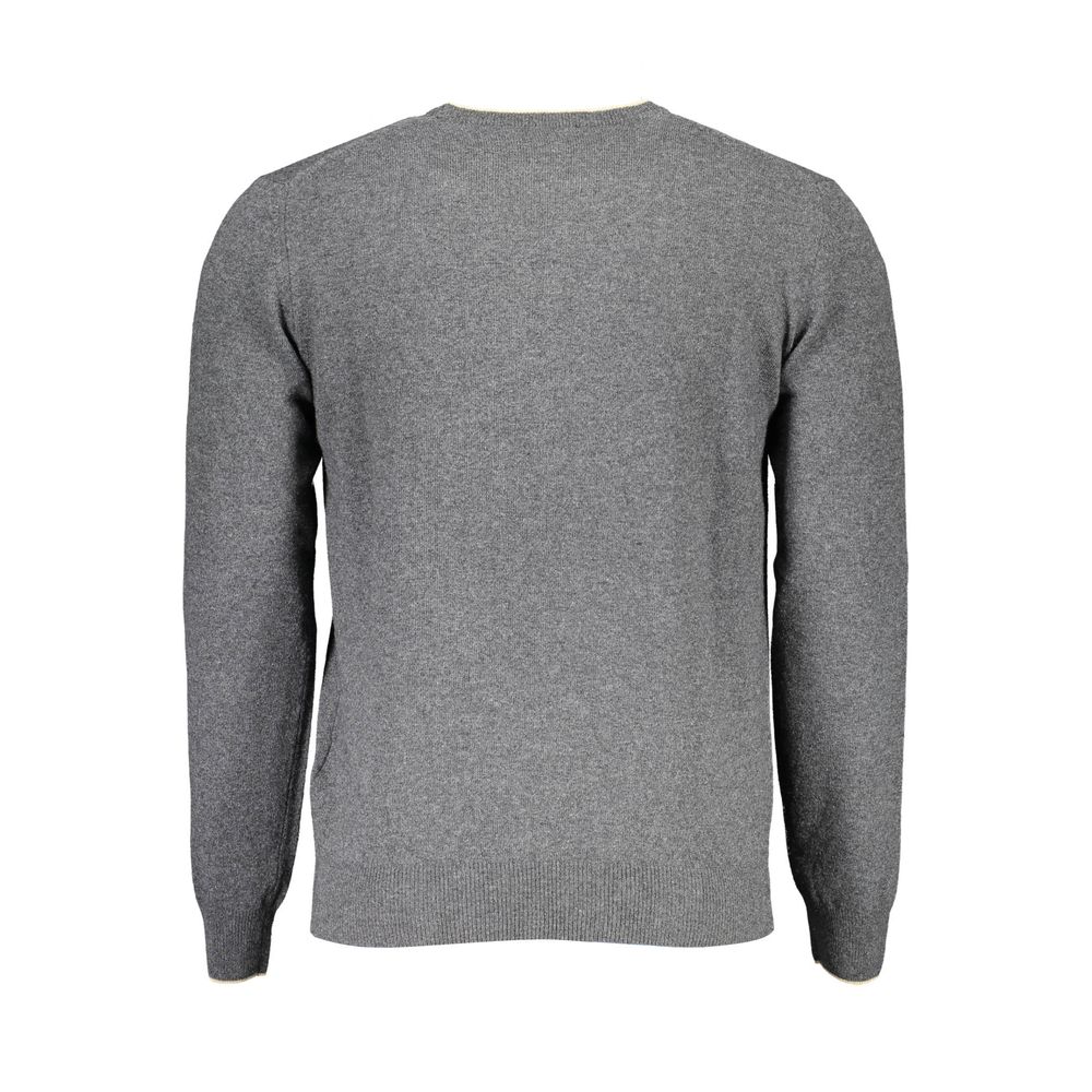 Harmont & Blaine Gray Wool Sweater Harmont & Blaine