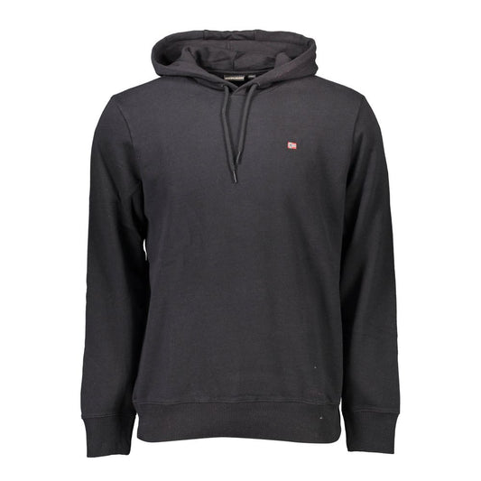 Napapijri Black Cotton Sweater Napapijri