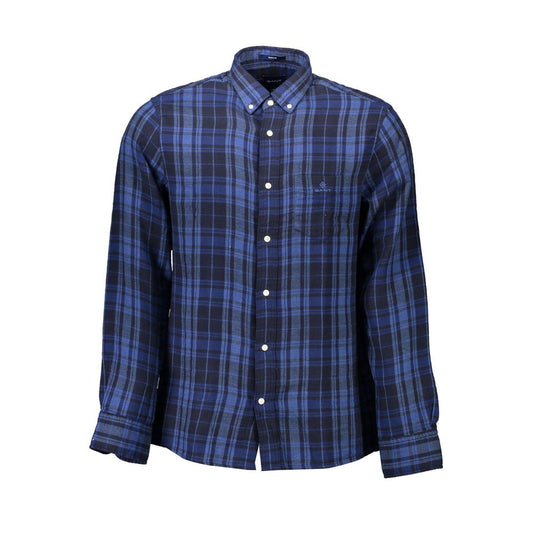 Gant Blue Cotton Shirt Gant