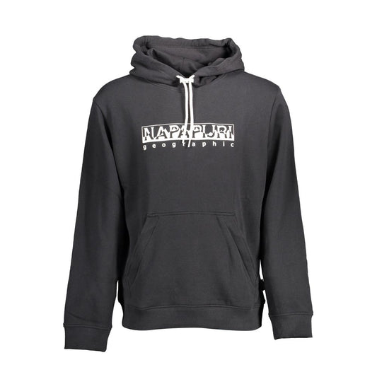 Napapijri Black Cotton Sweater Napapijri