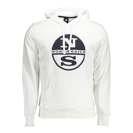 North Sails White Cotton Sweater North Sails