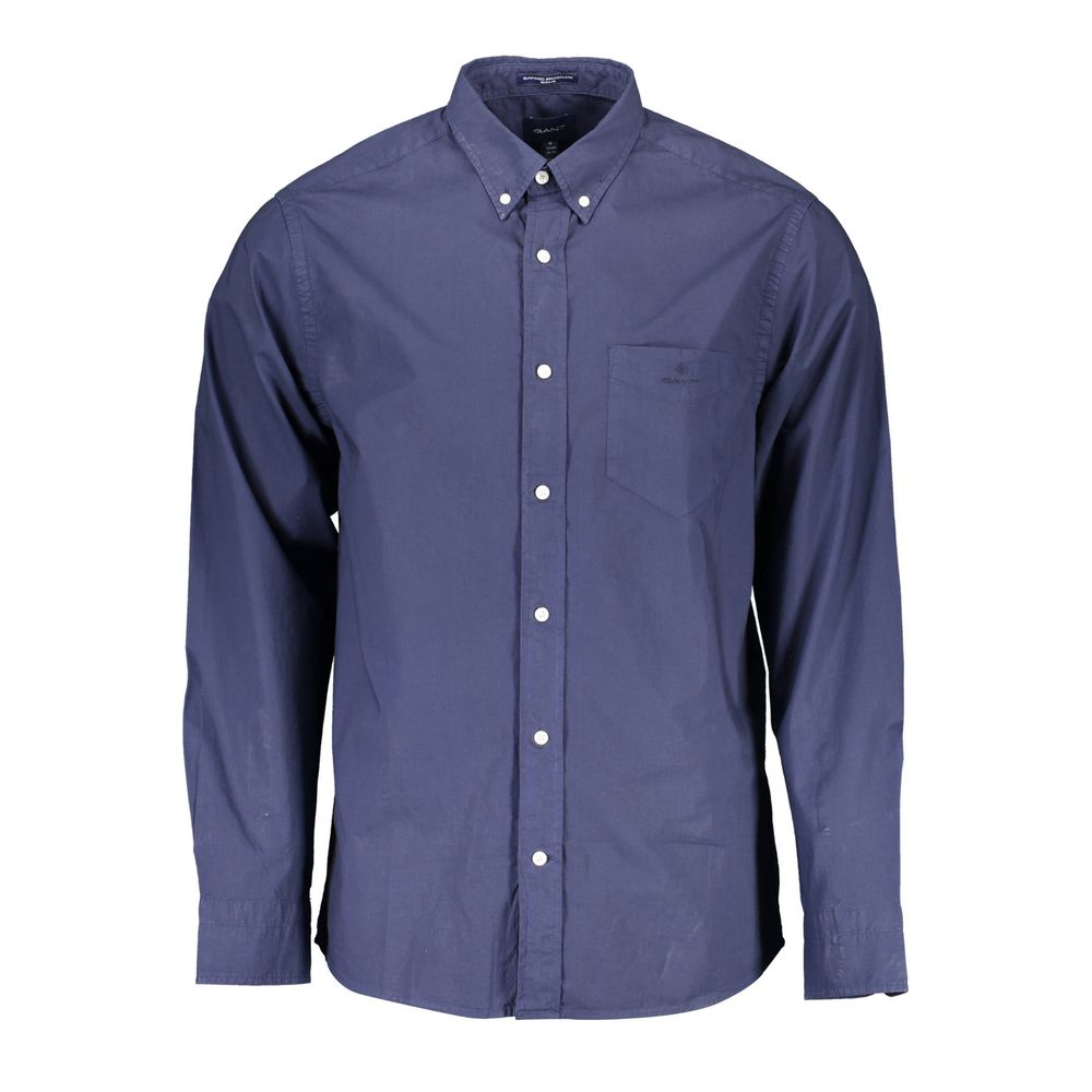 Gant Blue Cotton Shirt Gant