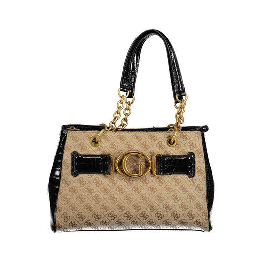 Guess Jeans Black Polyethylene Handbag Guess Jeans