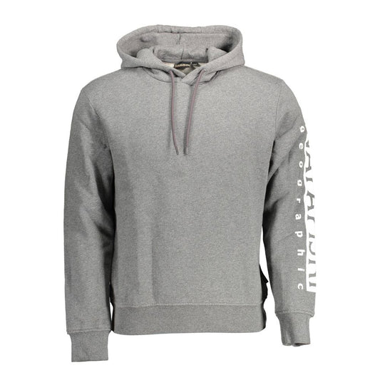 Napapijri Gray Cotton Sweater Napapijri