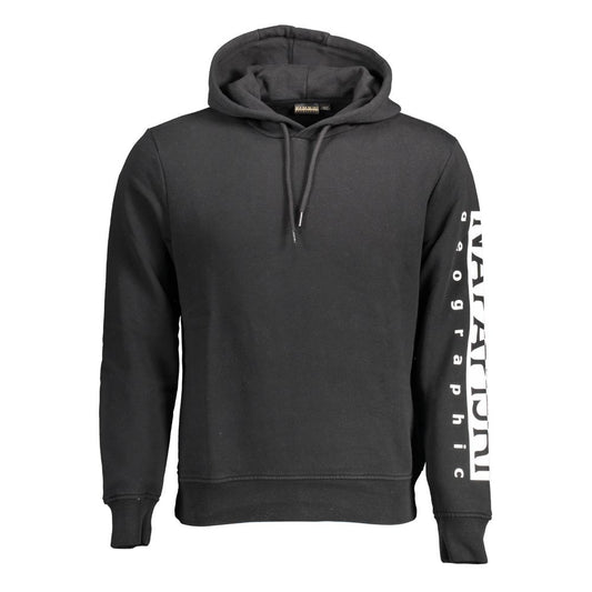 Napapijri Black Cotton Sweater Napapijri