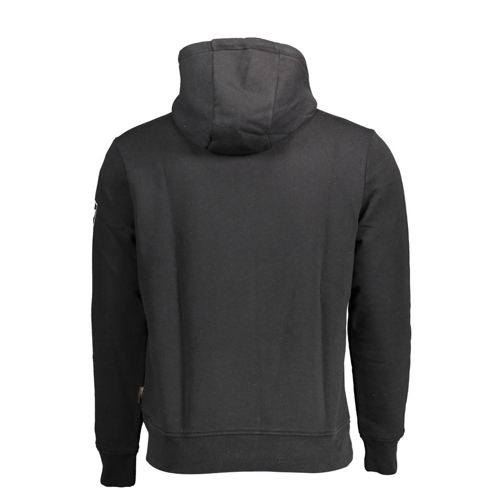 Napapijri Black Cotton Sweater Napapijri