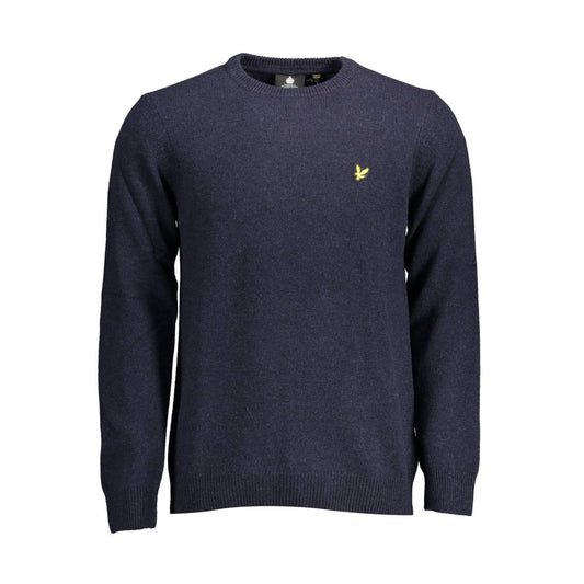 Lyle & Scott Blue Wool Sweater Lyle & Scott