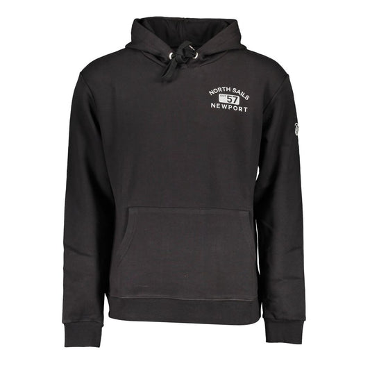 North Sails Black Cotton Sweater North Sails