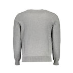 North Sails Grigio Cotton Men Sweater North Sails