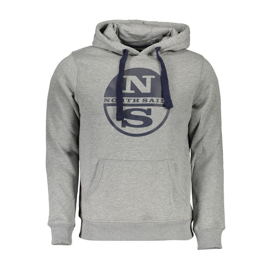 North Sails Gray Cotton Sweater North Sails