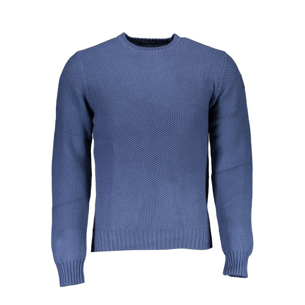 North Sails Blue Cotton Sweater North Sails