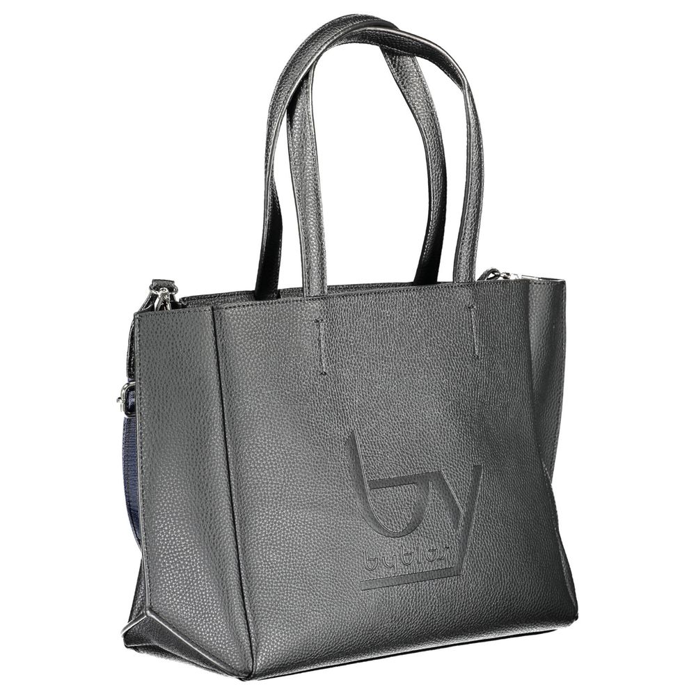 BYBLOS Black Polyethylene Handbag BYBLOS