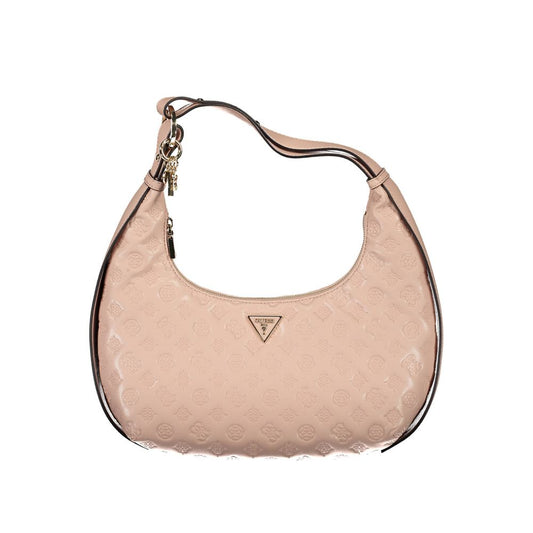 Guess Jeans Pink Polyethylene Handbag Guess Jeans