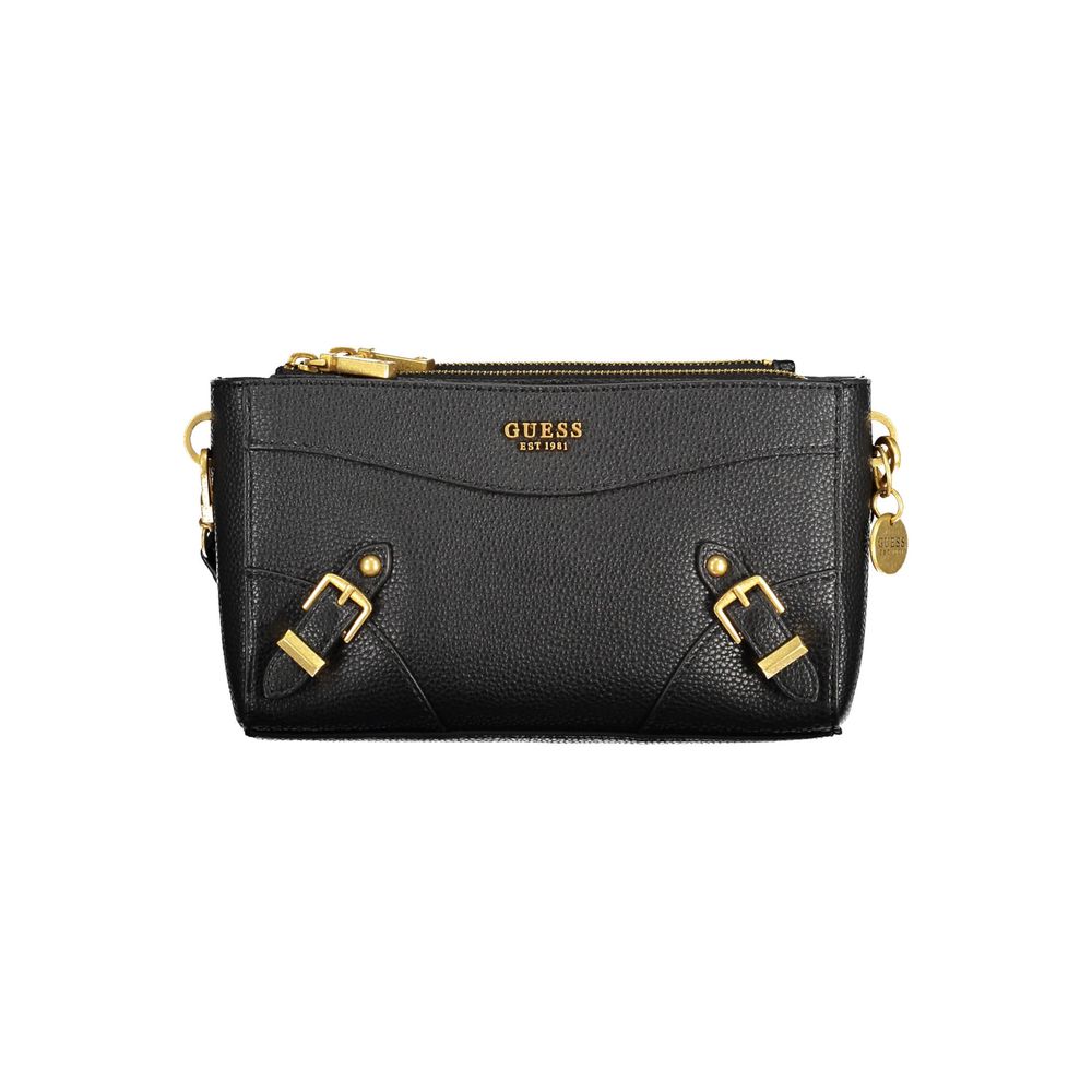 Guess Jeans Black Polyethylene Handbag Guess Jeans