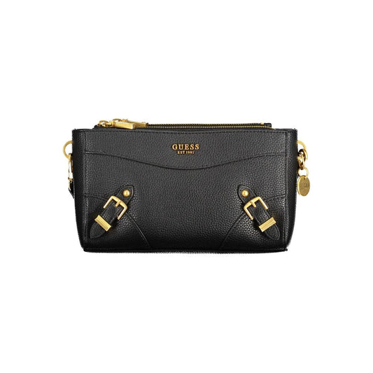Guess Jeans Black Polyethylene Handbag Guess Jeans