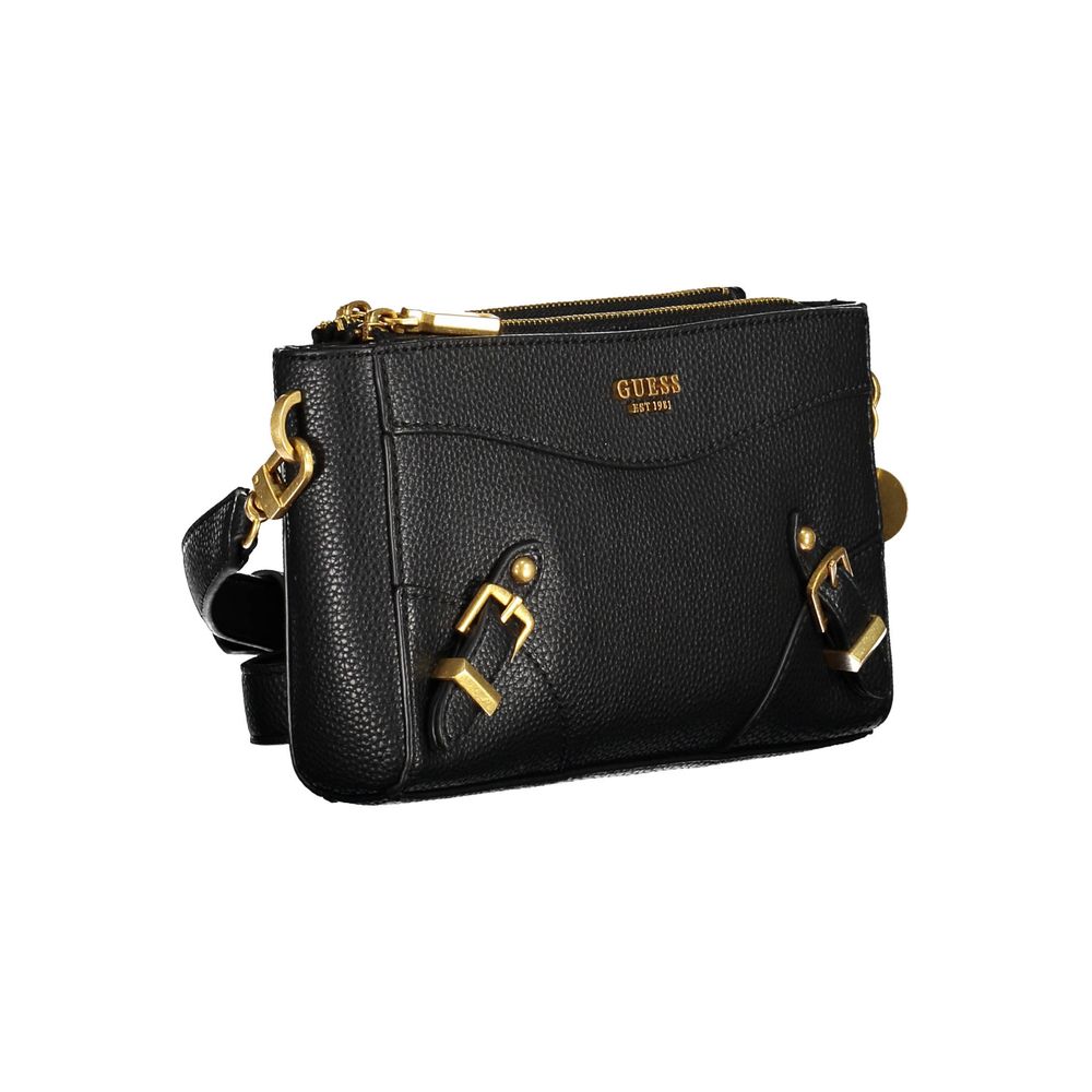 Guess Jeans Black Polyethylene Handbag Guess Jeans