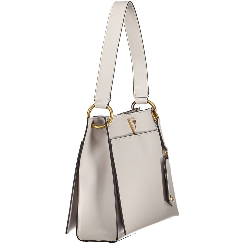 Guess Jeans Gray Polyethylene Handbag Guess Jeans