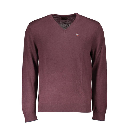 Napapijri Red Wool Sweater Napapijri