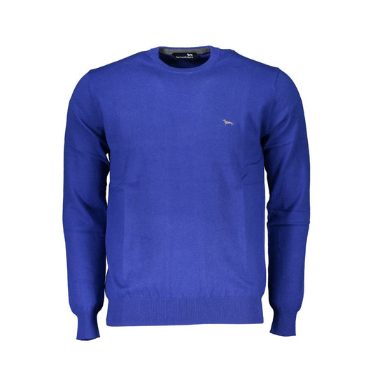 Harmont & Blaine Blue Cotton Sweater Harmont & Blaine