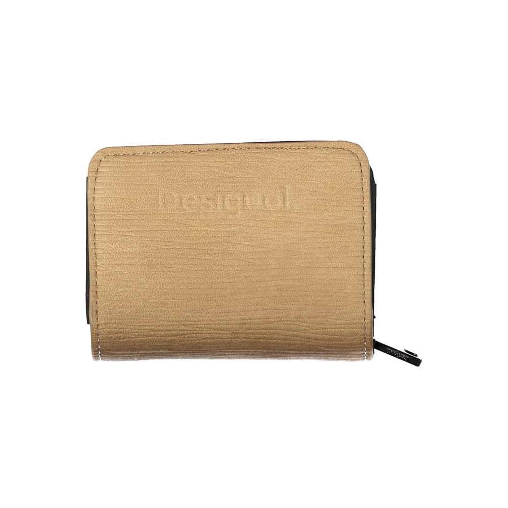 Desigual Brown Polyethylene Wallet Desigual