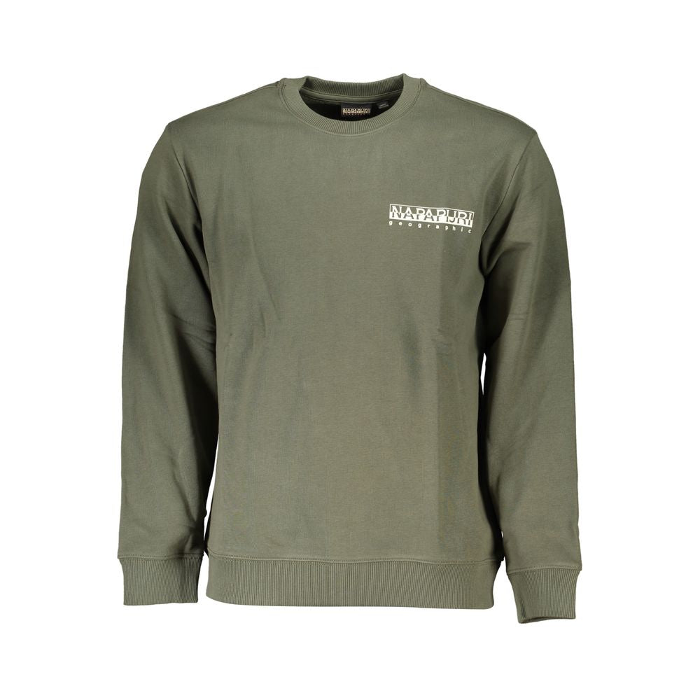 Napapijri Green Cotton Sweater Napapijri