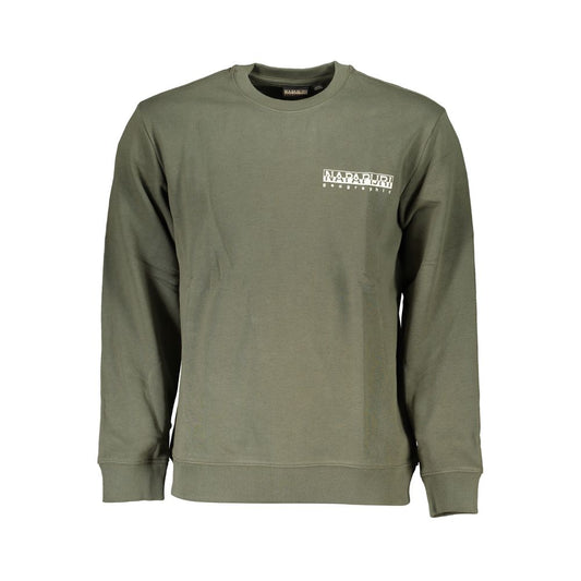 Napapijri Green Cotton Sweater Napapijri