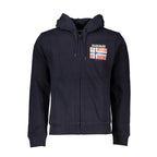Napapijri Blue Cotton Men's Sweatshirt