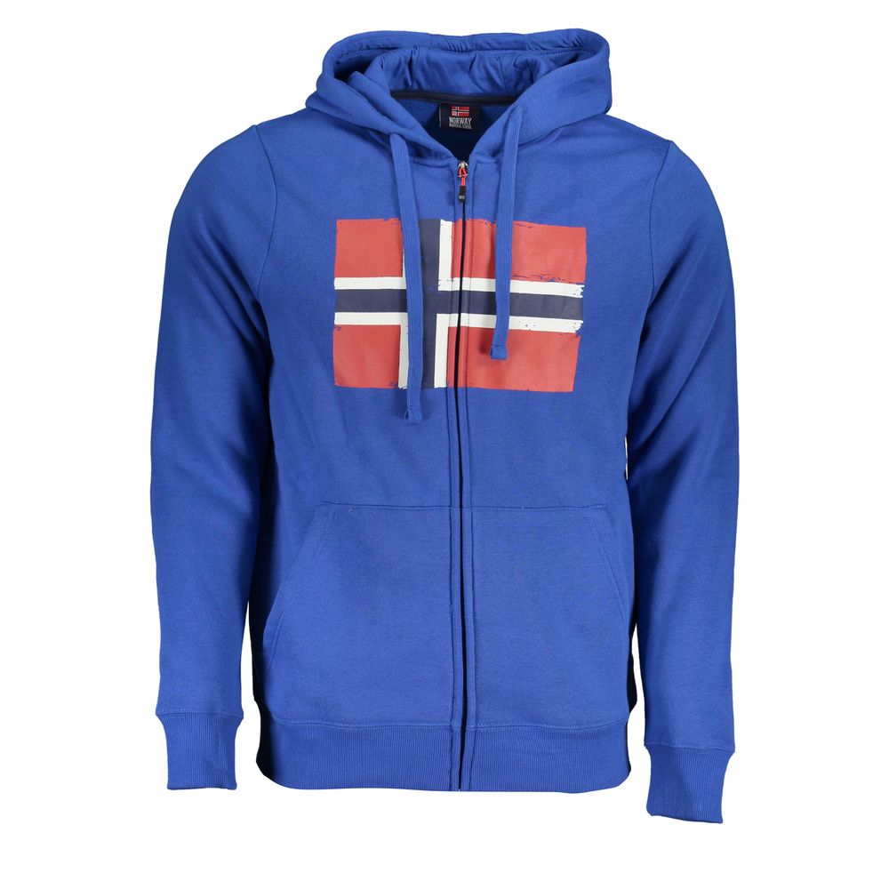 Norway 1963 Blue Cotton Sweater Norway 1963