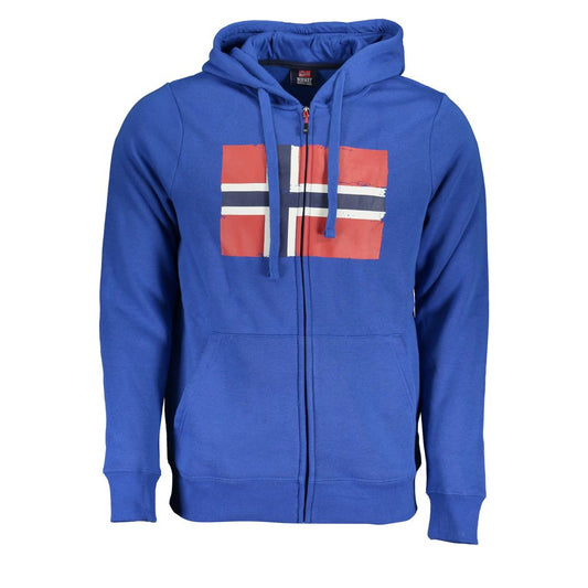 Norway 1963 Blue Cotton Sweater Norway 1963