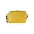 Coccinelle Verde leather shoulder bag for women with adjustable strap and sleek design, shown in a close-up image.
