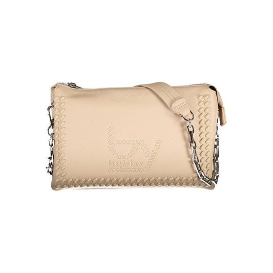 BYBLOS Beige Polyethylene Handbag BYBLOS
