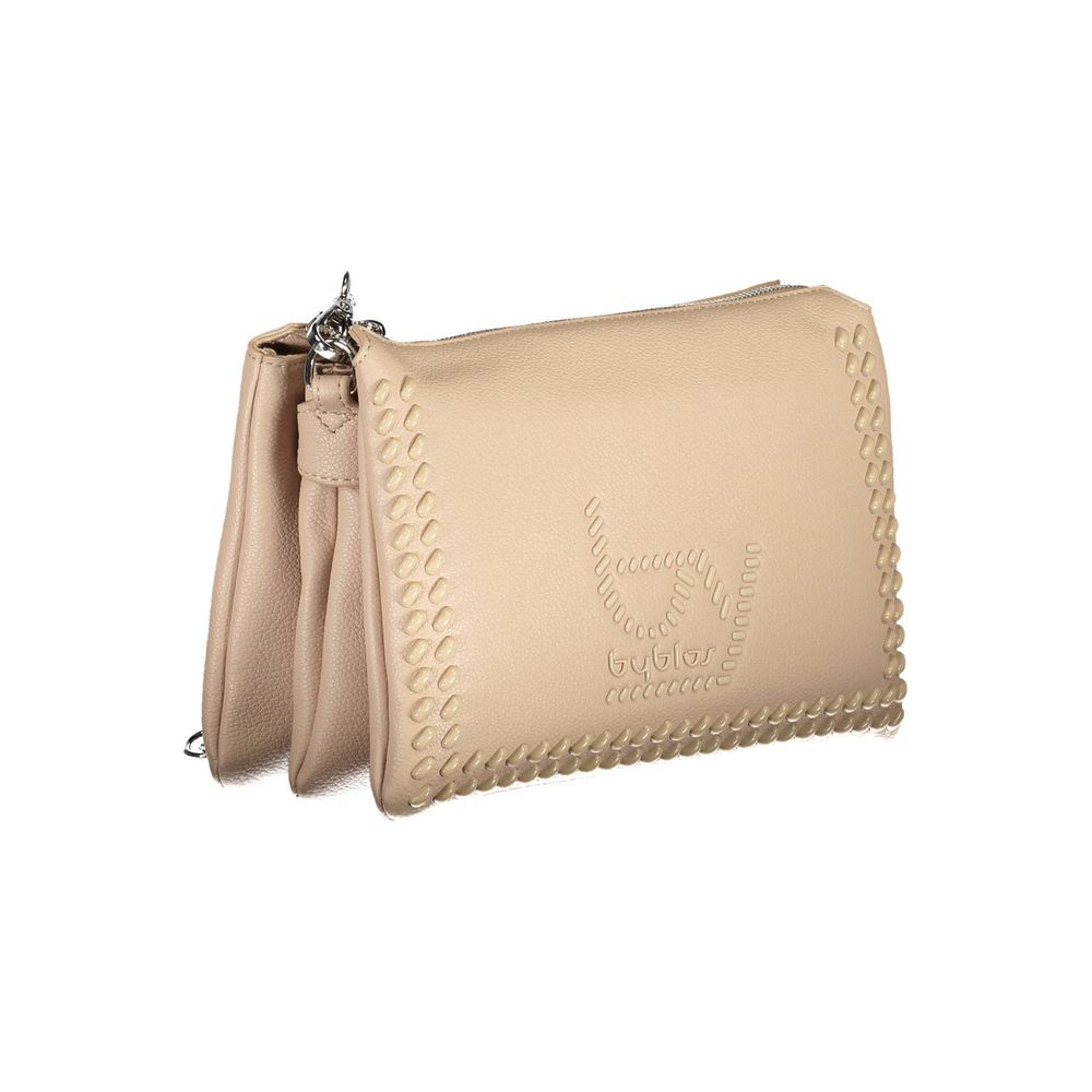 BYBLOS Beige Polyethylene Handbag BYBLOS