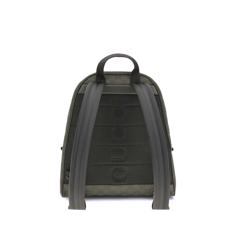 Gucci Bicolor Cotton Backpack Gucci