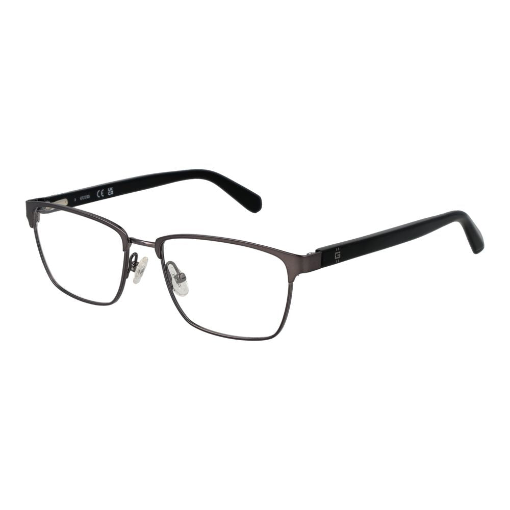 Guess Silver Men Glasses Frame