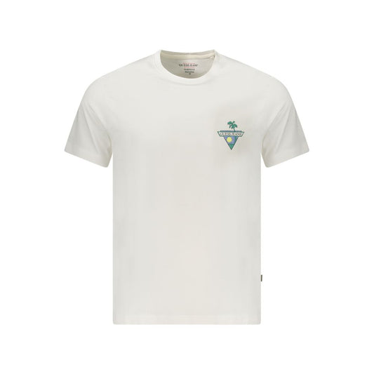 Guess Jeans Bianco Organic Cotton Men's T-Shirt Guess Jeans