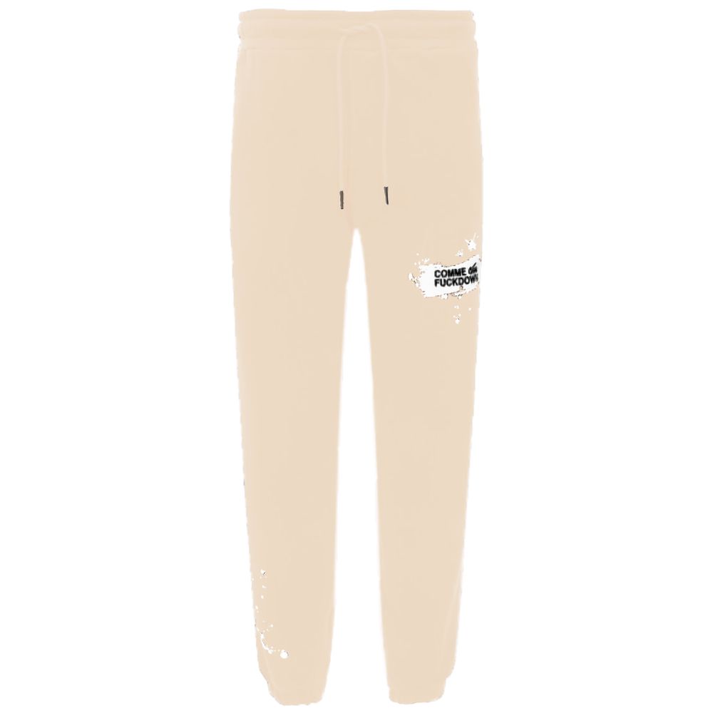 Comme Des Fuckdown Beige Cotton Jeans & Pant Comme Des Fuckdown